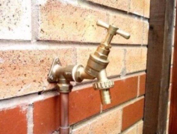 External water shop tap